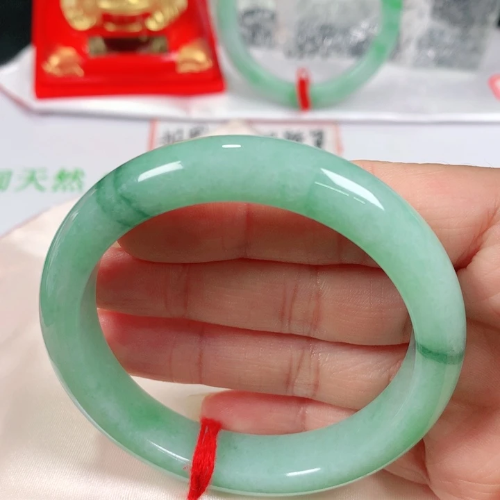 未镶嵌手镯翡翠   编号880505 正圈55