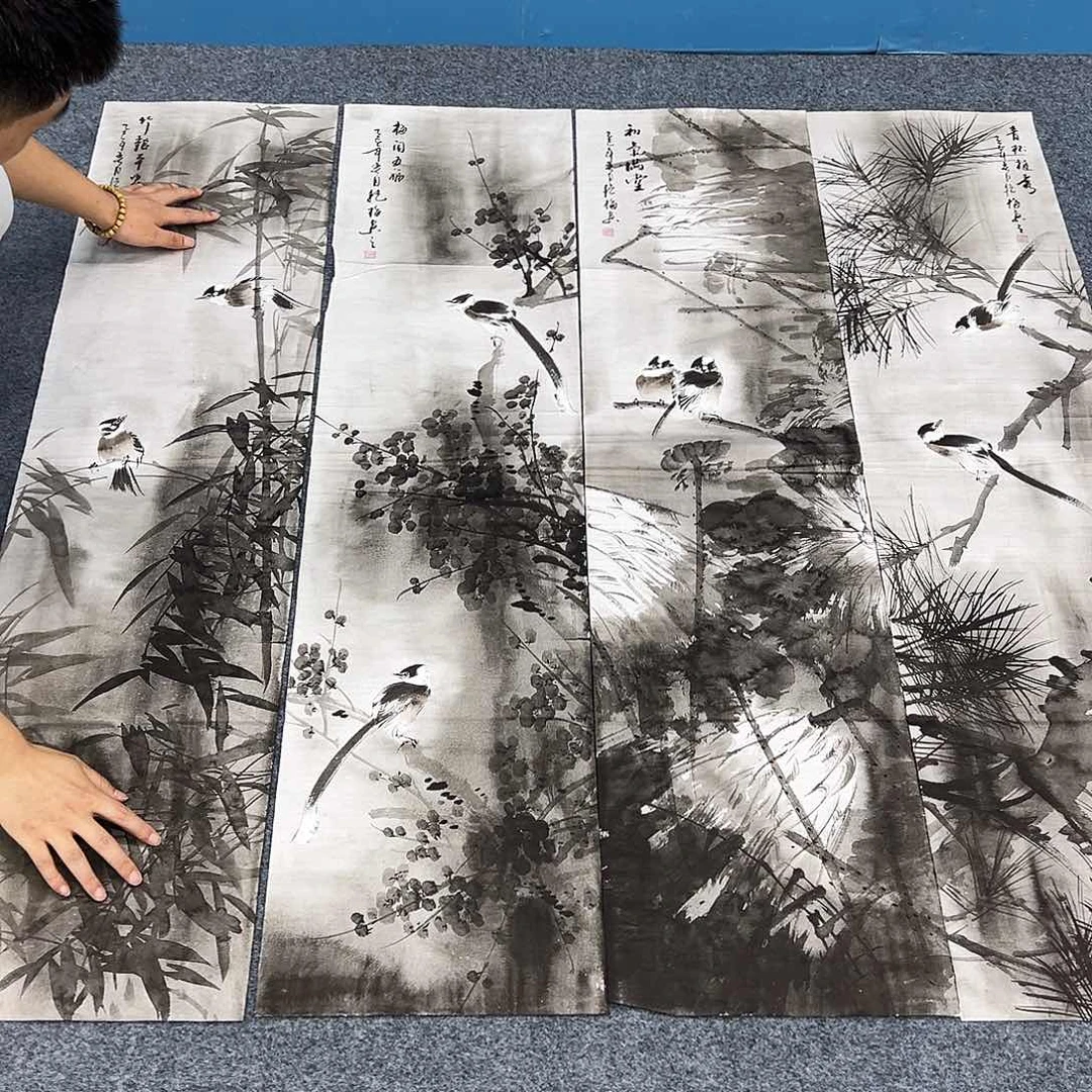 国画纯手绘作品欣赏图