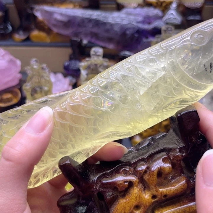 水晶摆件未镶嵌丹*禅摆件