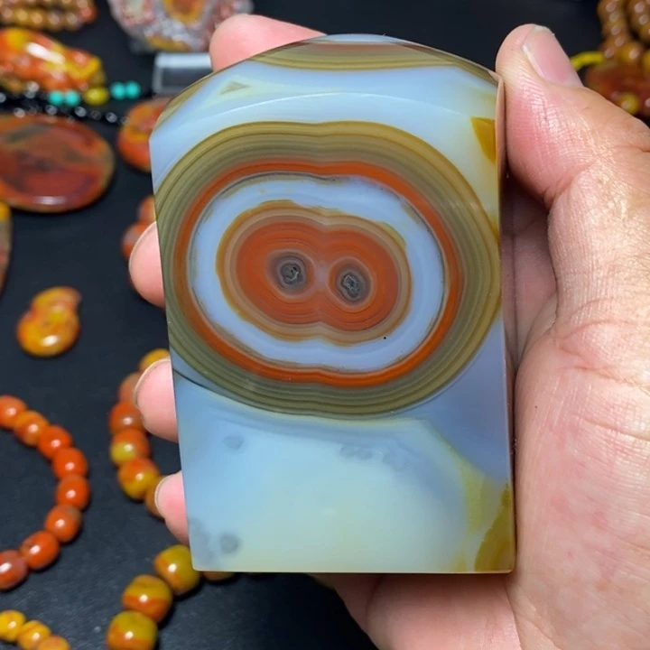 玛瑙/玉髓颈饰未镶嵌用****3