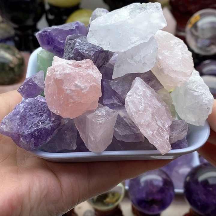 水晶珠宝半成品未镶嵌6