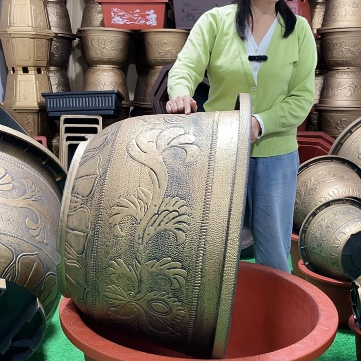 圆盆古铜八零一个