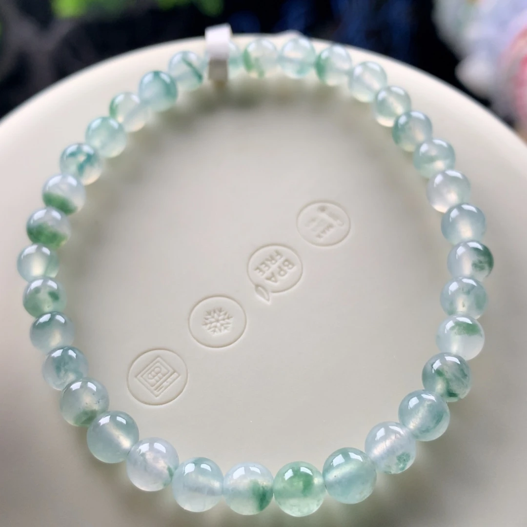 未镶嵌手链翡翠卡5.5