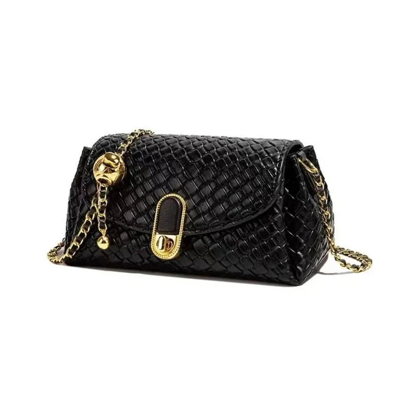 【周周专属】2024新款单肩包DX8068黑色