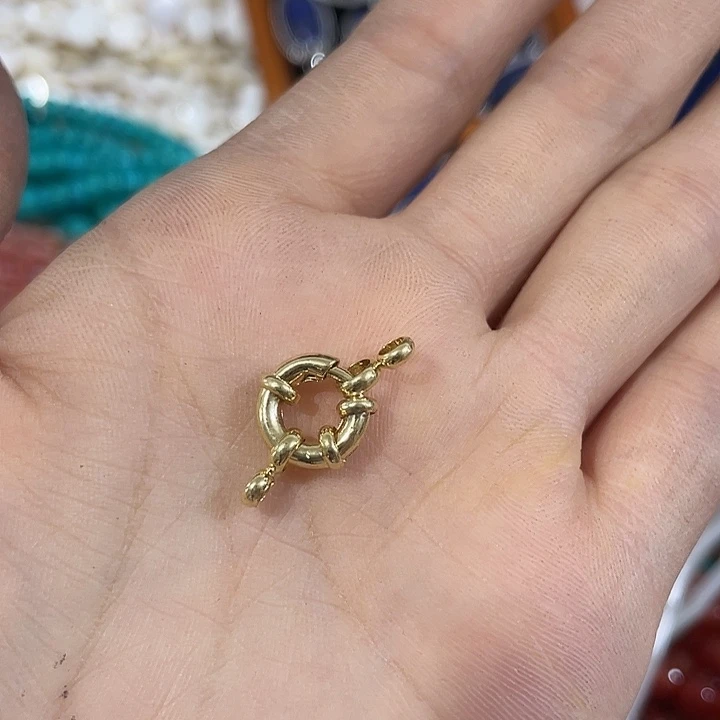 合金玛瑙/玉髓珠宝半成品3个方向盘扣