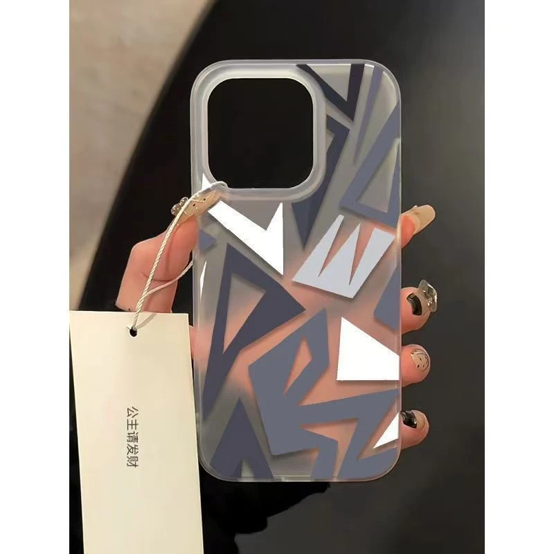 几何图案适用红米K70至尊手机壳小米14NOTE13PROPLUSK70K50套