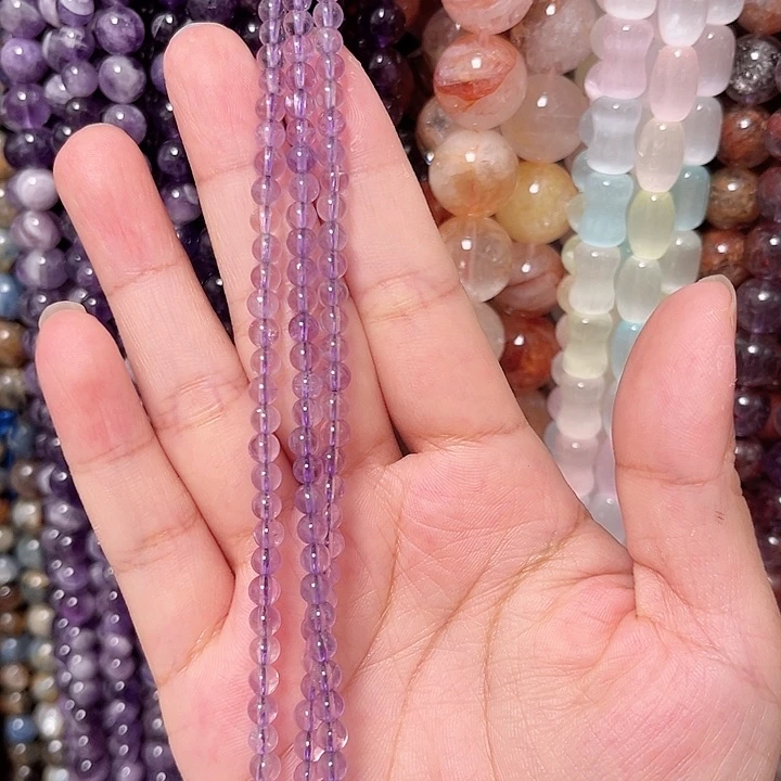 玛瑙/玉髓手链合金巴西紫水4