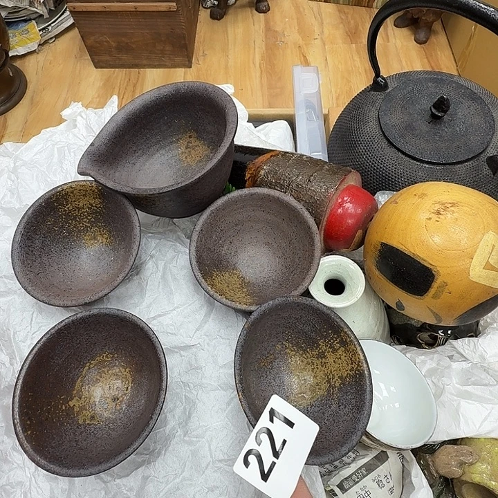 瓷片工艺品摆件瓷器摆件正能量