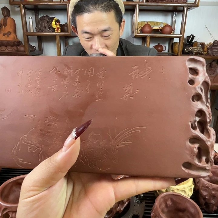 茶壶紫砂B****y太湖石条案