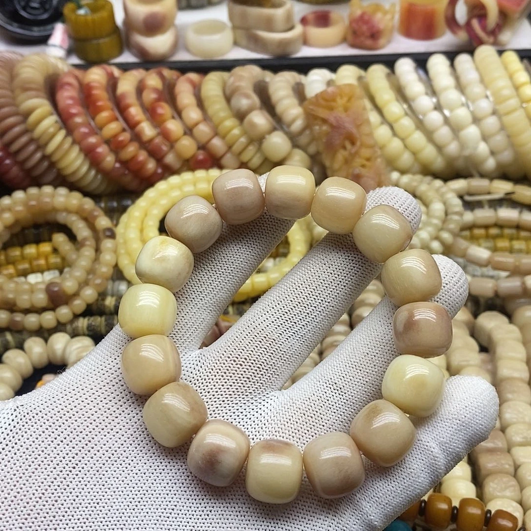 驼骨手串/手链S***桉精美人工养殖驼骨