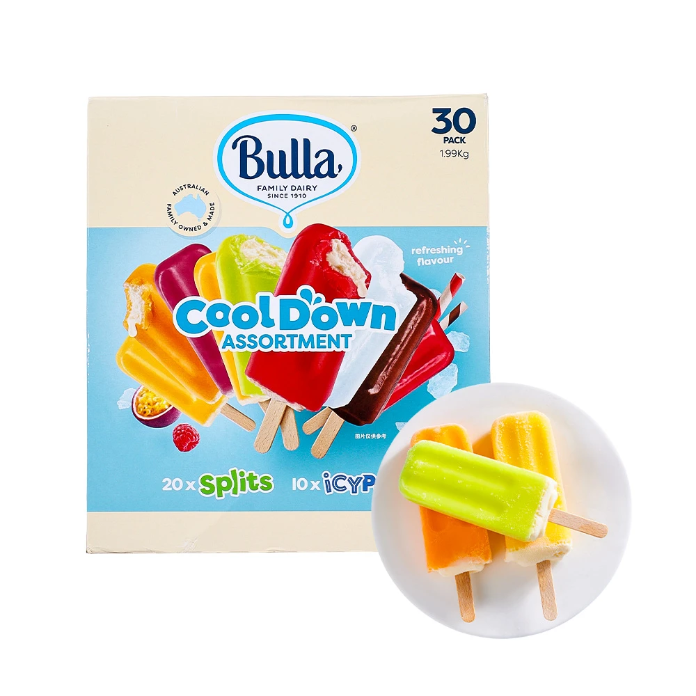 Bulla 澳大利亚进口 冰爽什锦雪糕 1.99kg