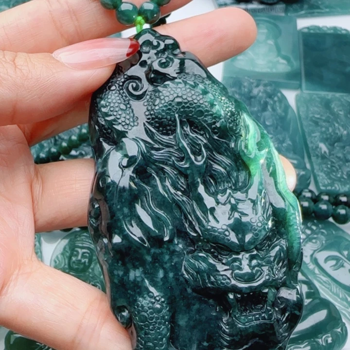 皇***ᵀ翡翠未镶嵌颈饰多样性发货天然A货翡翠