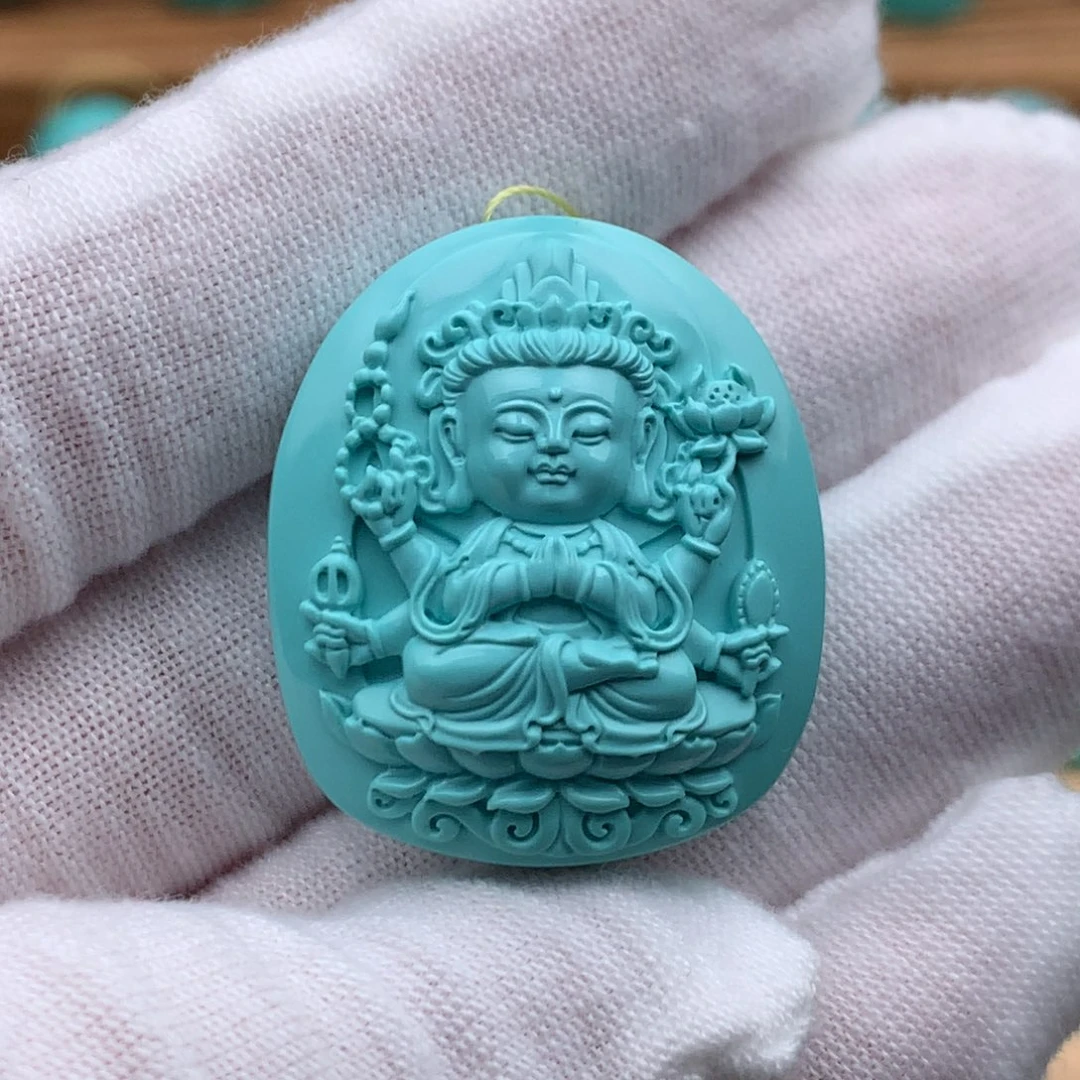 绿松石未镶嵌珠宝奇石