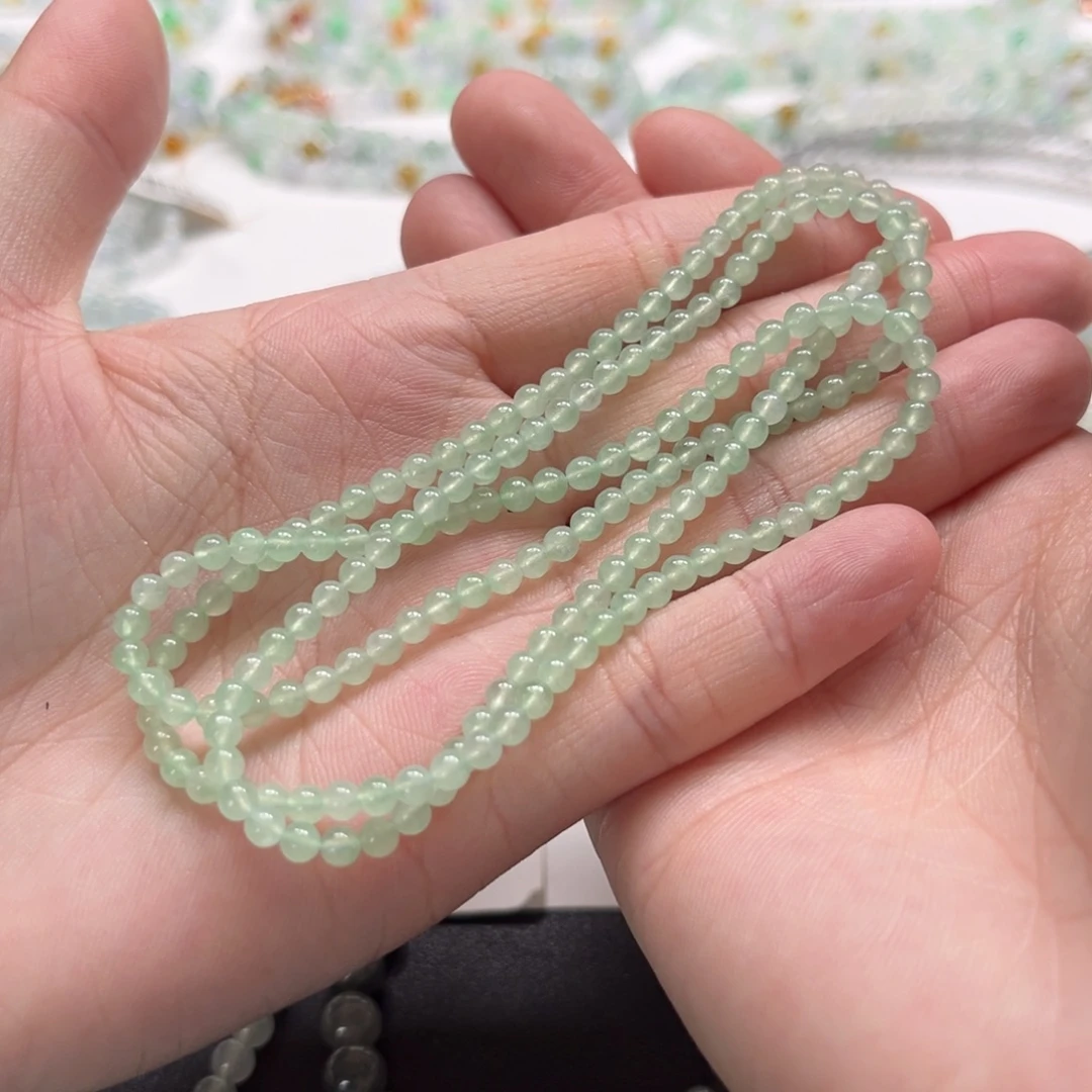 颈饰未镶嵌翡翠缅甸翡翠