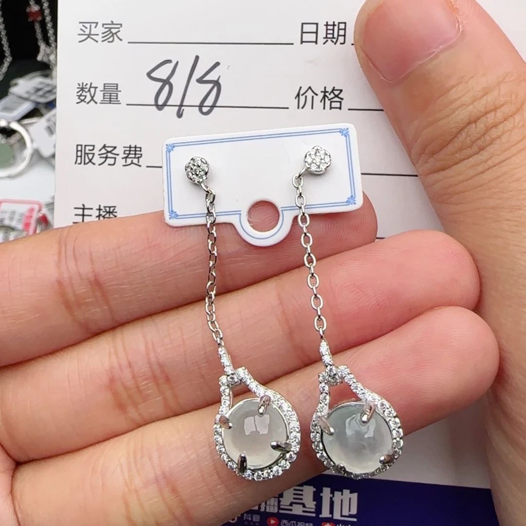 银S925镶嵌戒指翡翠