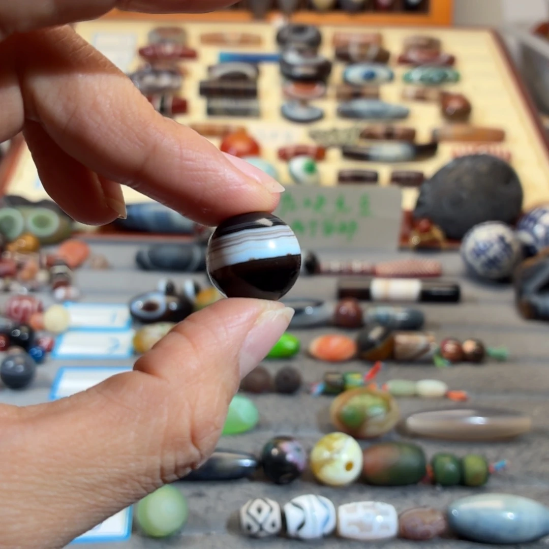 禅***心玛瑙/玉髓合金颈饰