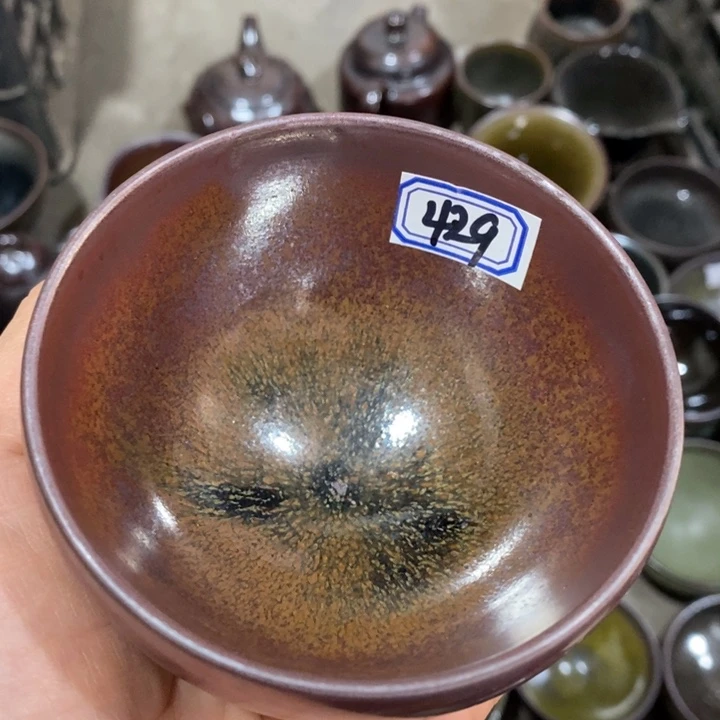 茶盏建阳建盏微瑕柴烧钵钵