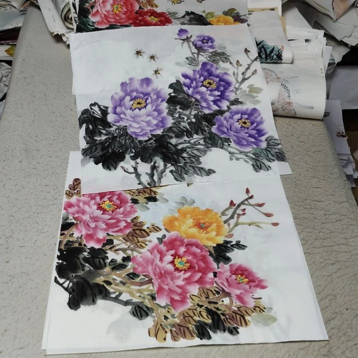 旱***子国画国画花鸟花鸟国画