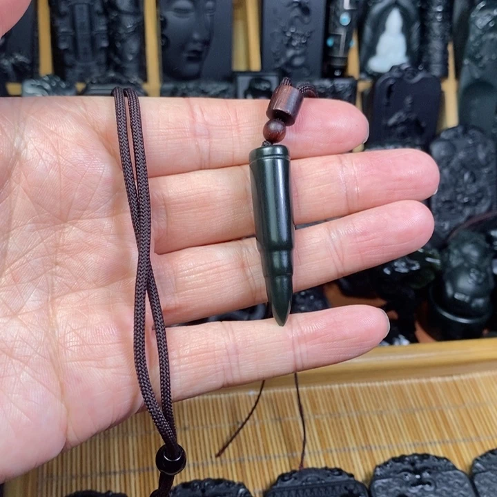 和田玉（青玉）未镶嵌颈饰