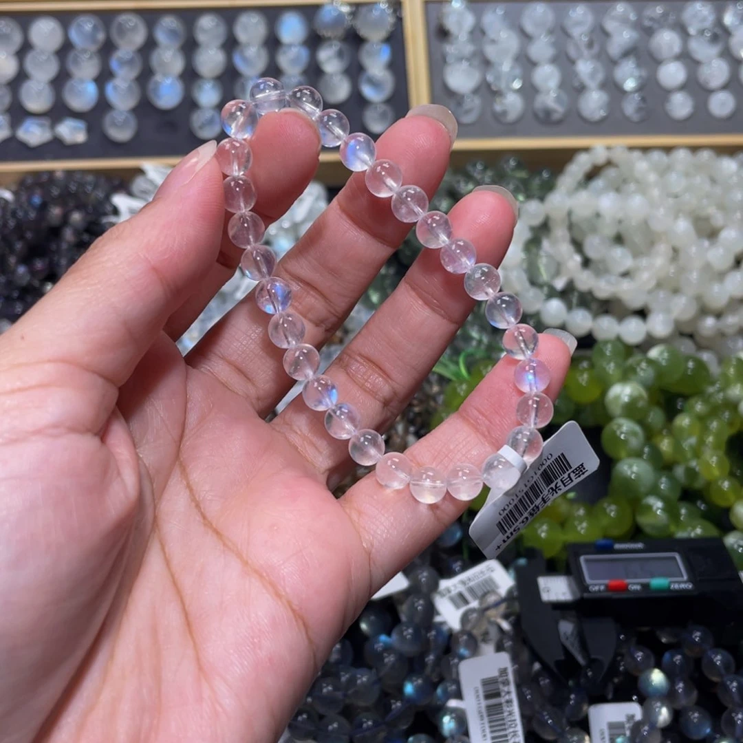 手链未镶嵌长石…*蓝月光手链6.5m