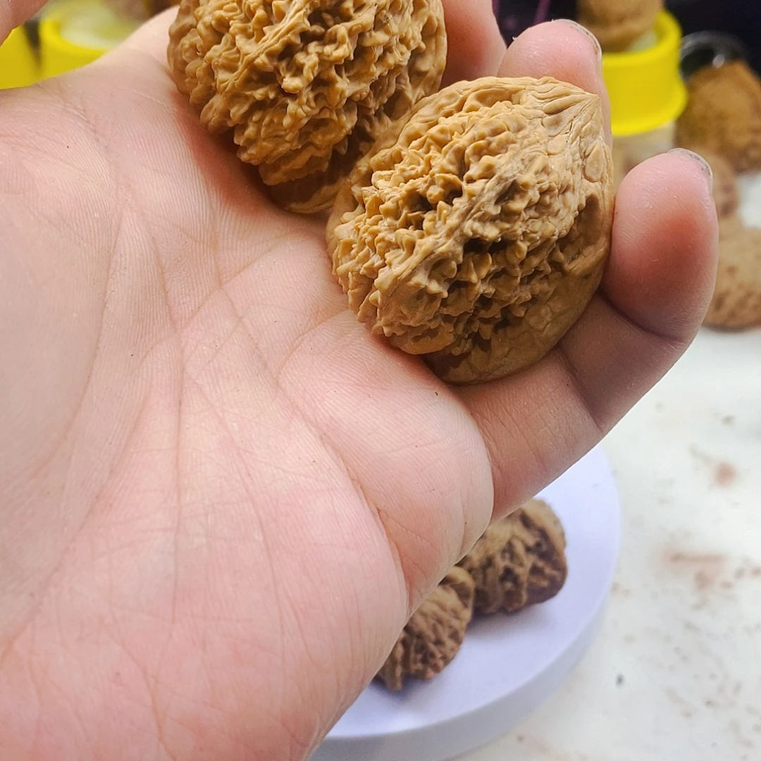 文玩核桃手把件38满天星