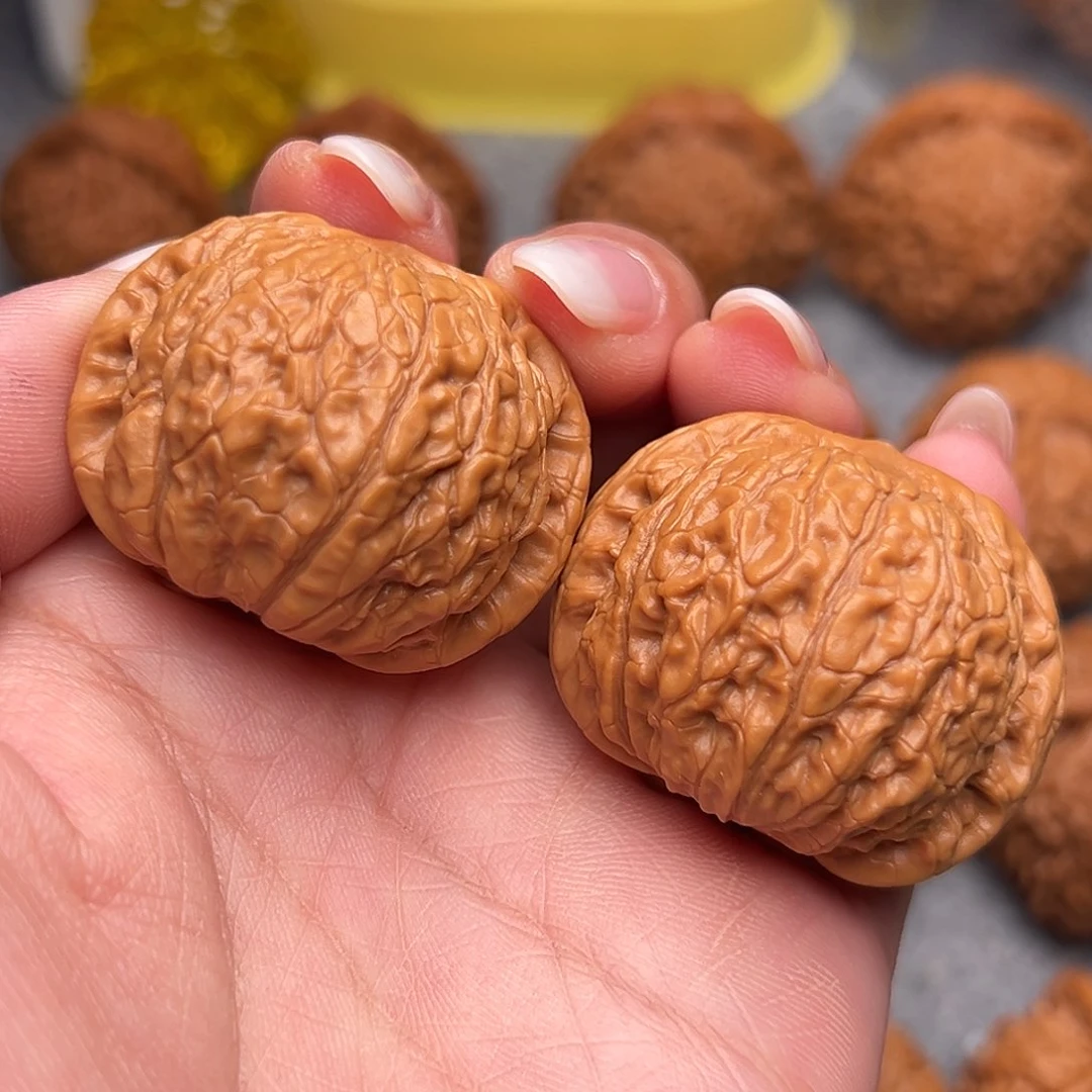 把件文玩核桃乾隆磨38全品