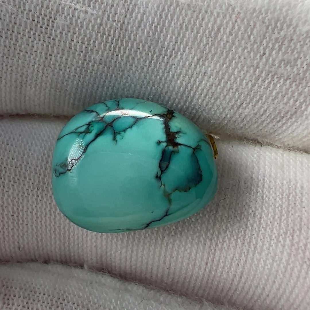 未镶嵌绿松石随形12.8mm