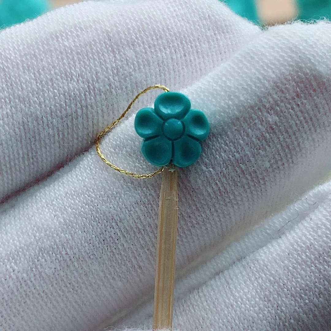 绿松石未镶嵌配饰