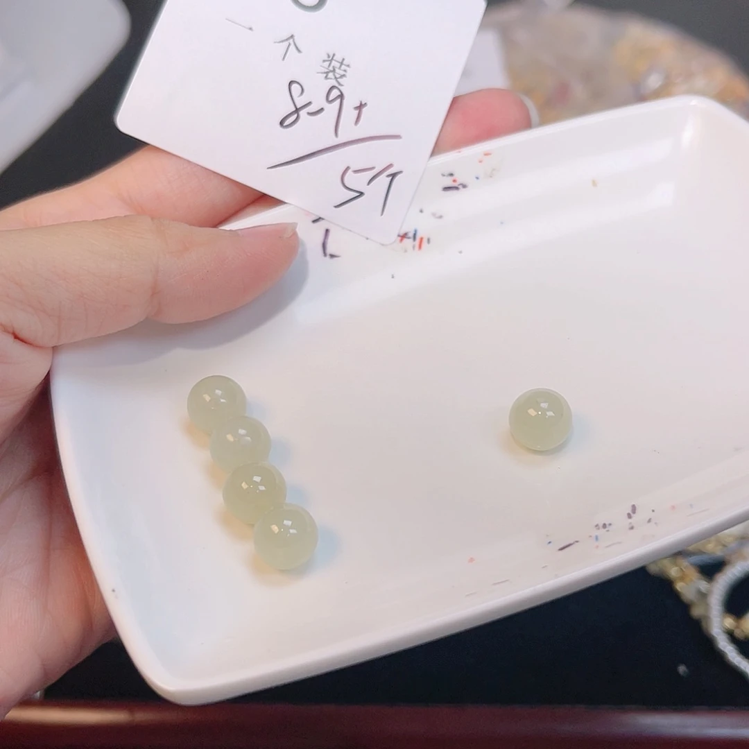 和田玉珠宝半成品未镶嵌6