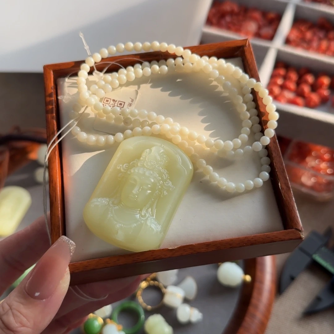 A***～和田玉未镶嵌吊坠(不含链)