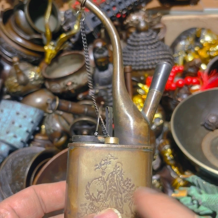 铜的。全清了。一件不留！不磨叽