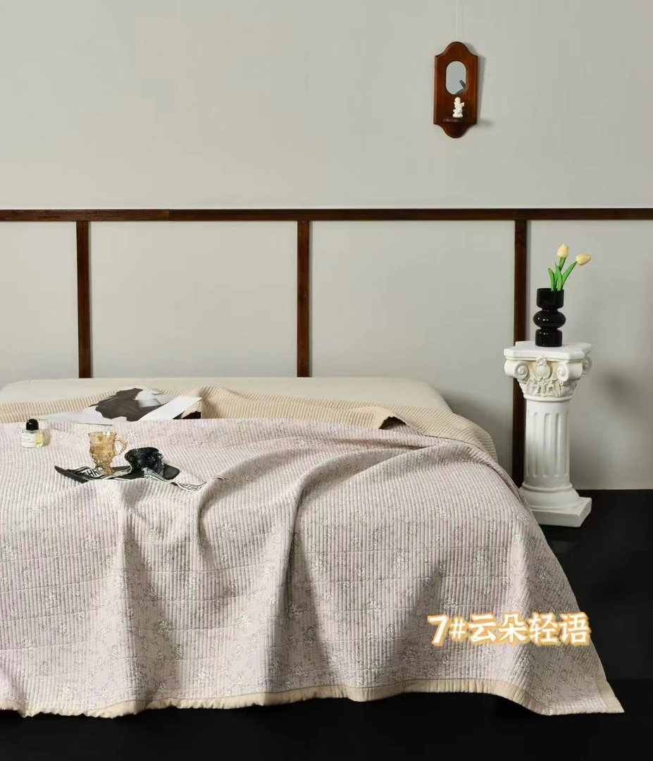 2025春夏新款·玛丽珍单床盖200*230微瑕～H609