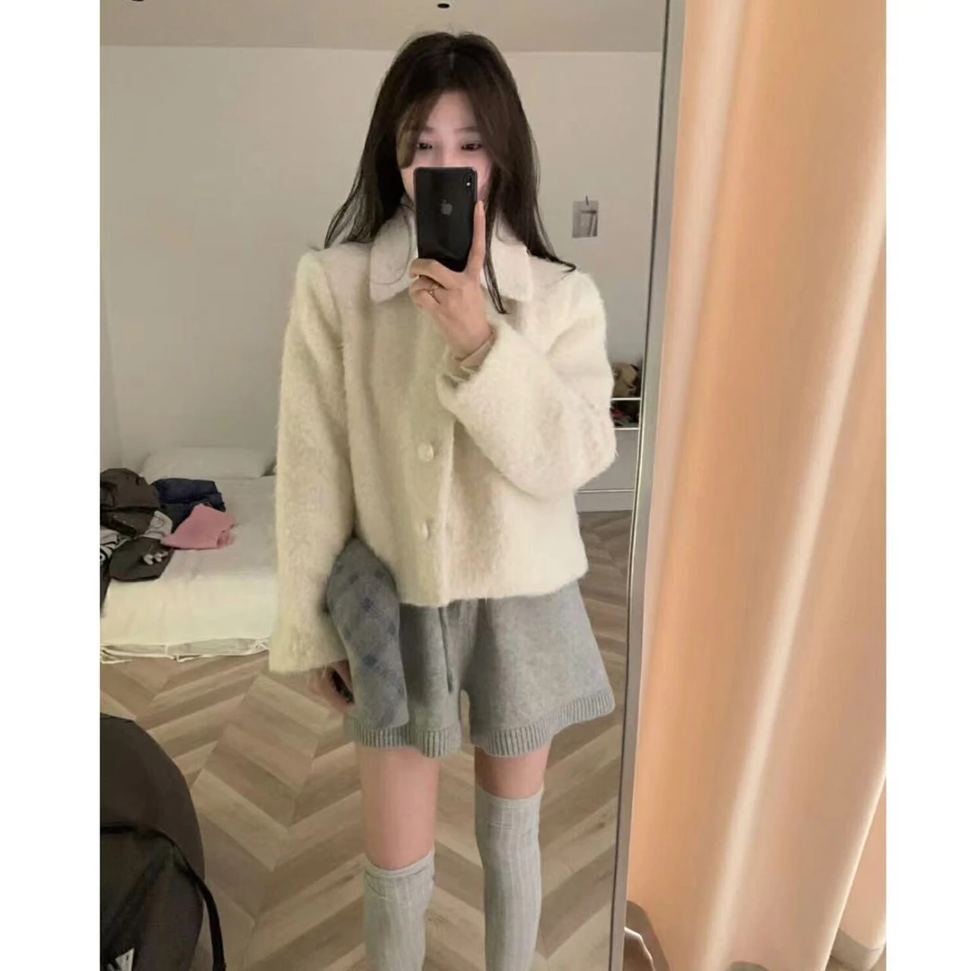 秋冬新款韩系气质百搭时尚保暖棉服外套女潮