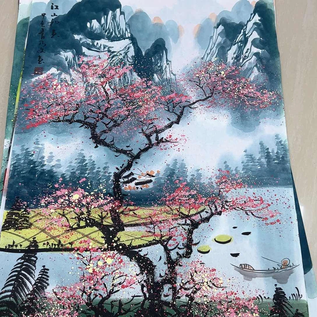 国画国画作品欣赏