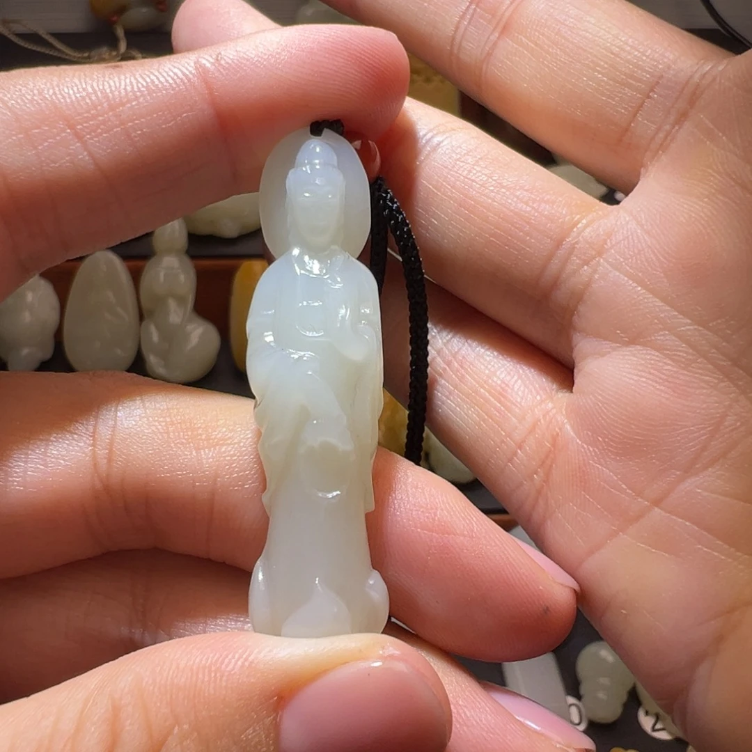 精***神颈饰未镶嵌和田玉