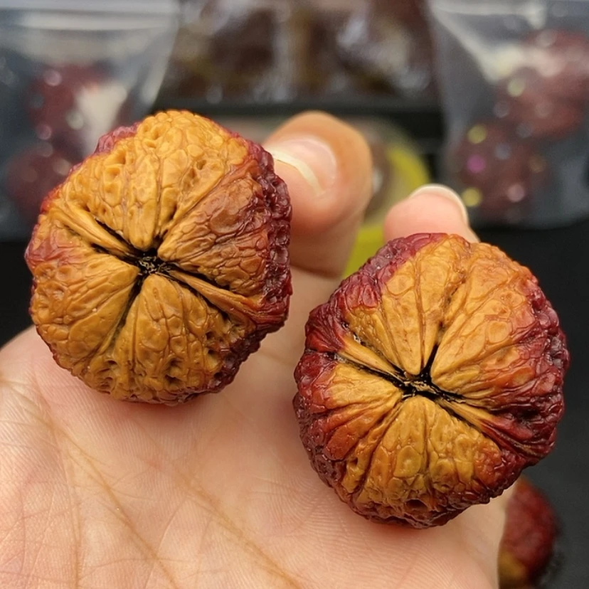 【闪购商品】把件文玩核桃35尺蛇皮球
