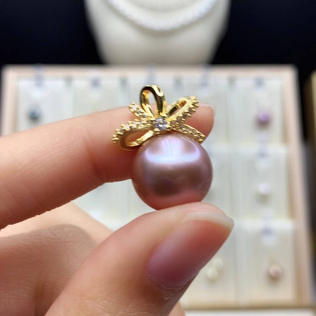 淡水珍珠合金颈饰