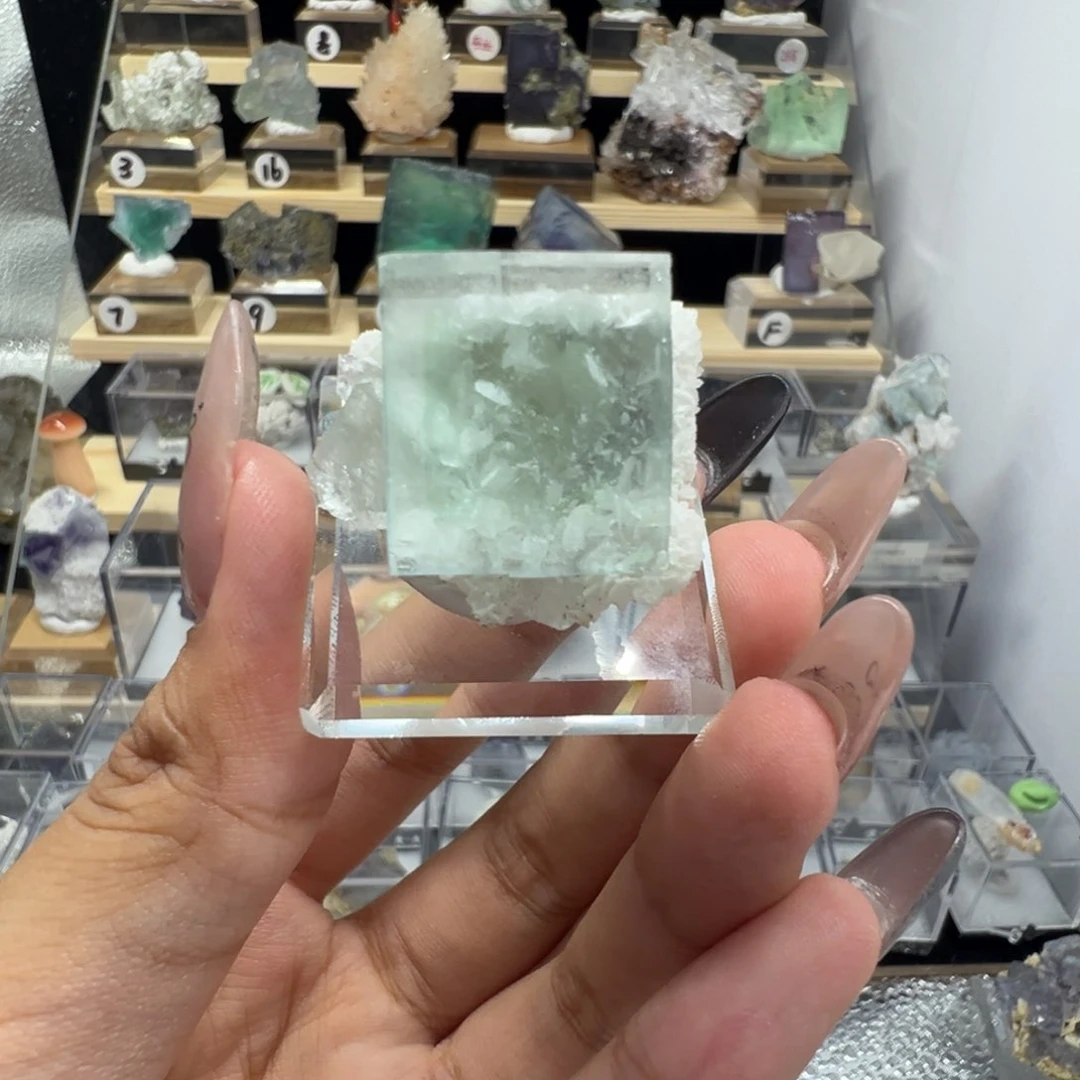 石材浙江透体萤石20