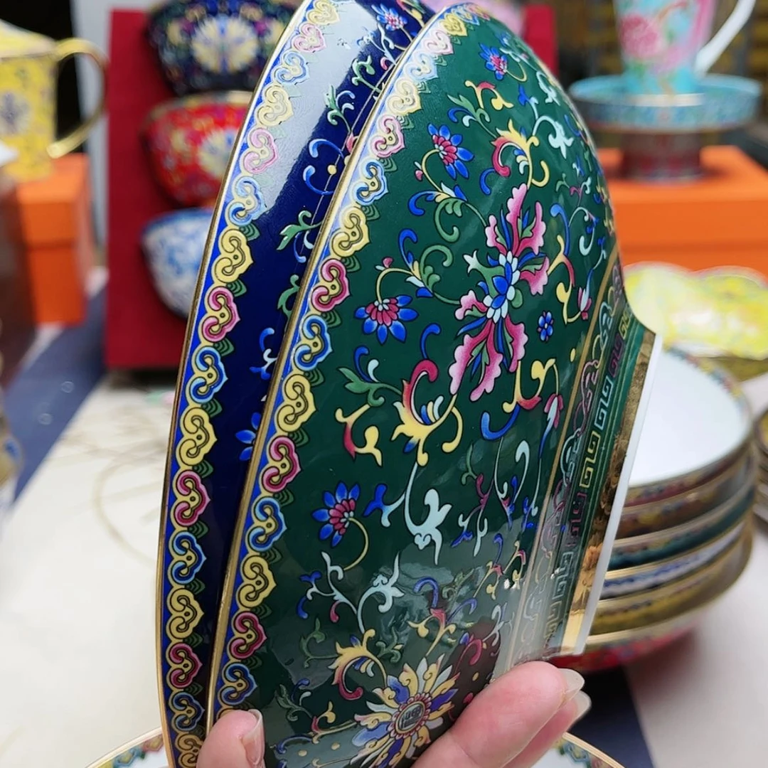 【闪购商品】珐琅8寸2个…………