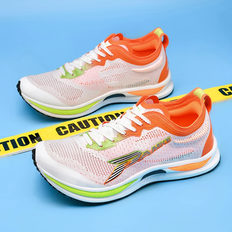 攀科狂飙2.8T全掌碳板跑鞋竞速体侧训练中学生体考跳远比赛专用鞋