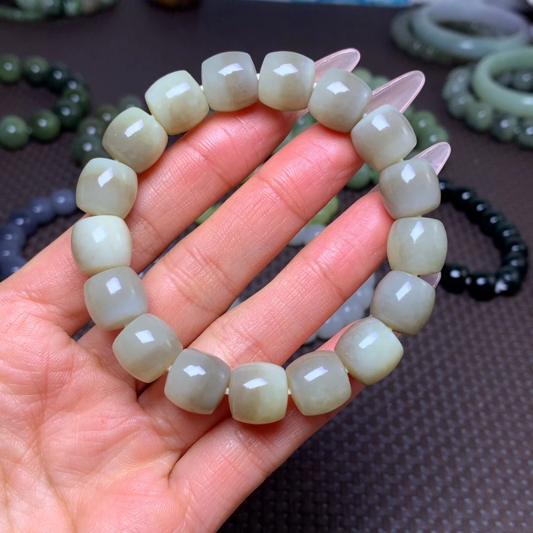 未镶嵌手串和田玉卡12