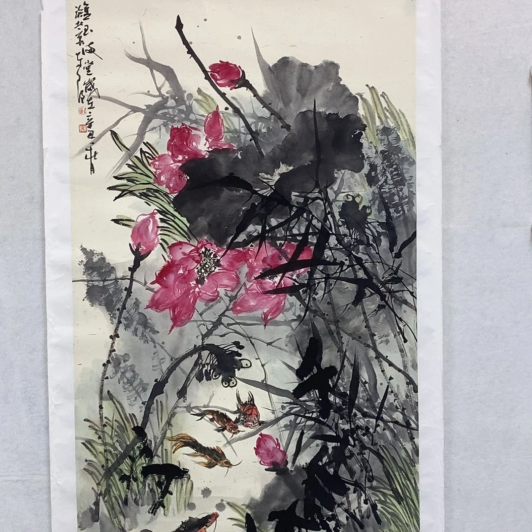 国画刘****书画作品欣赏？