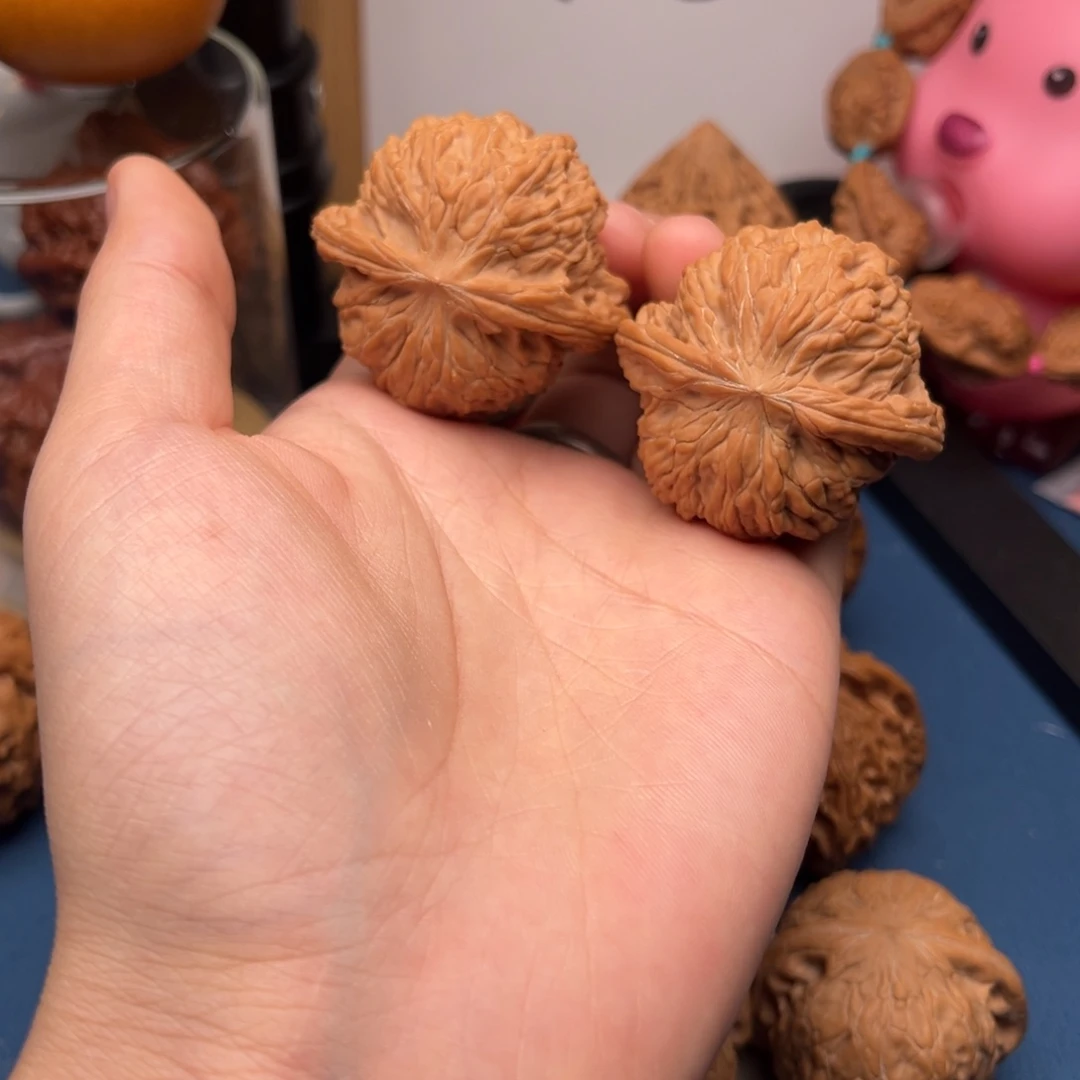 文玩核桃把件39.5磨盘