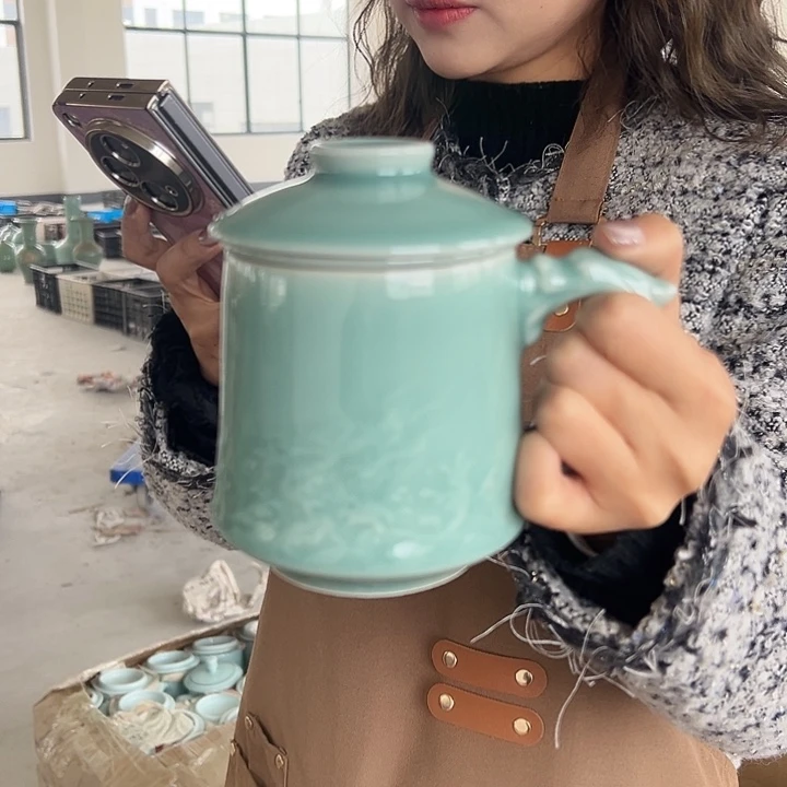 小米茶器龙泉青瓷