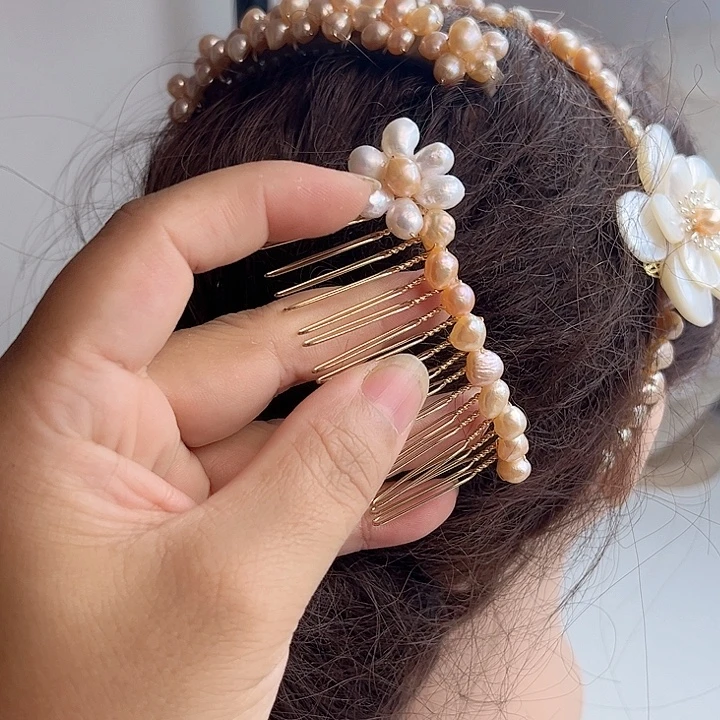 发饰淡水珍珠未镶嵌