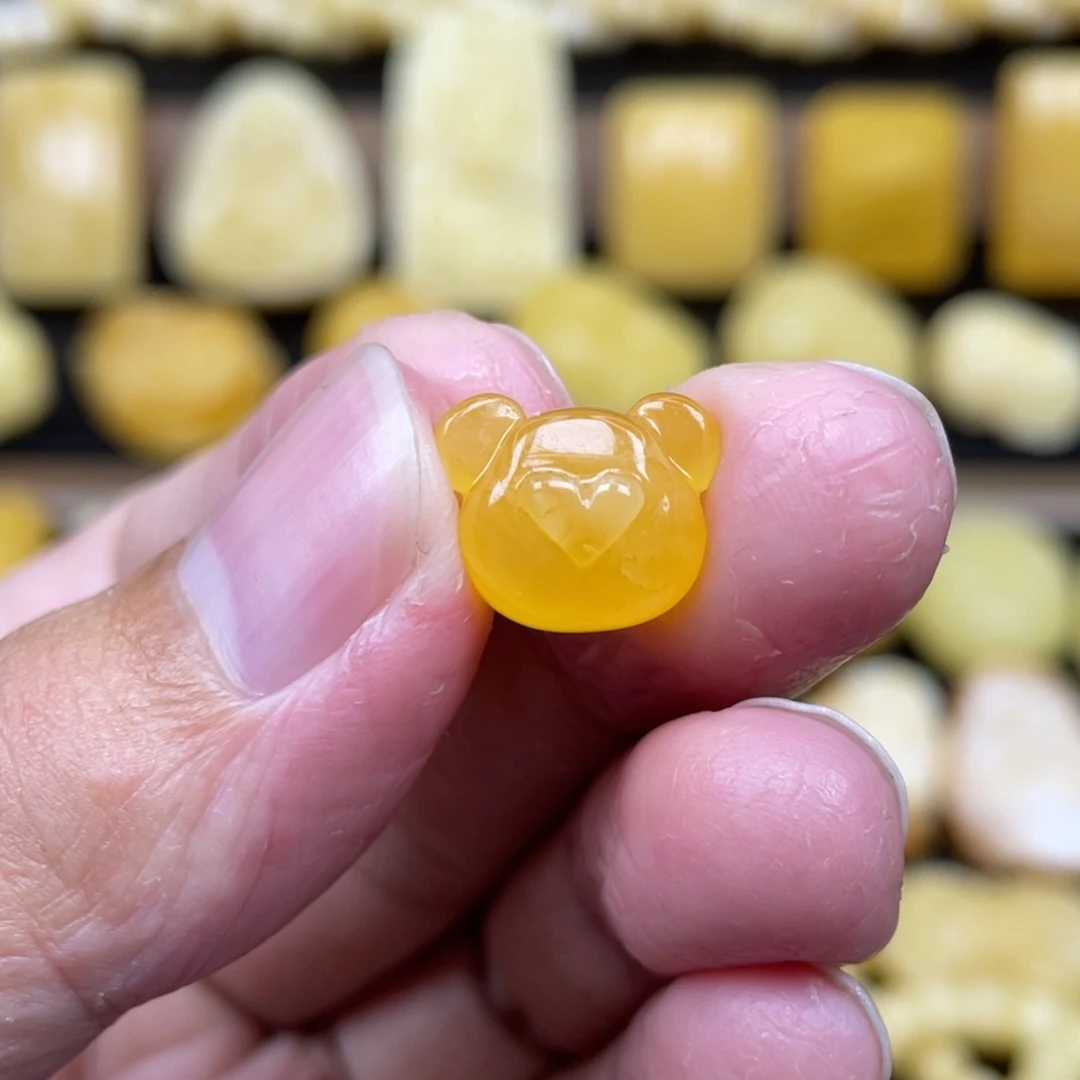 琥珀未镶嵌裸石琥珀蜜蜡