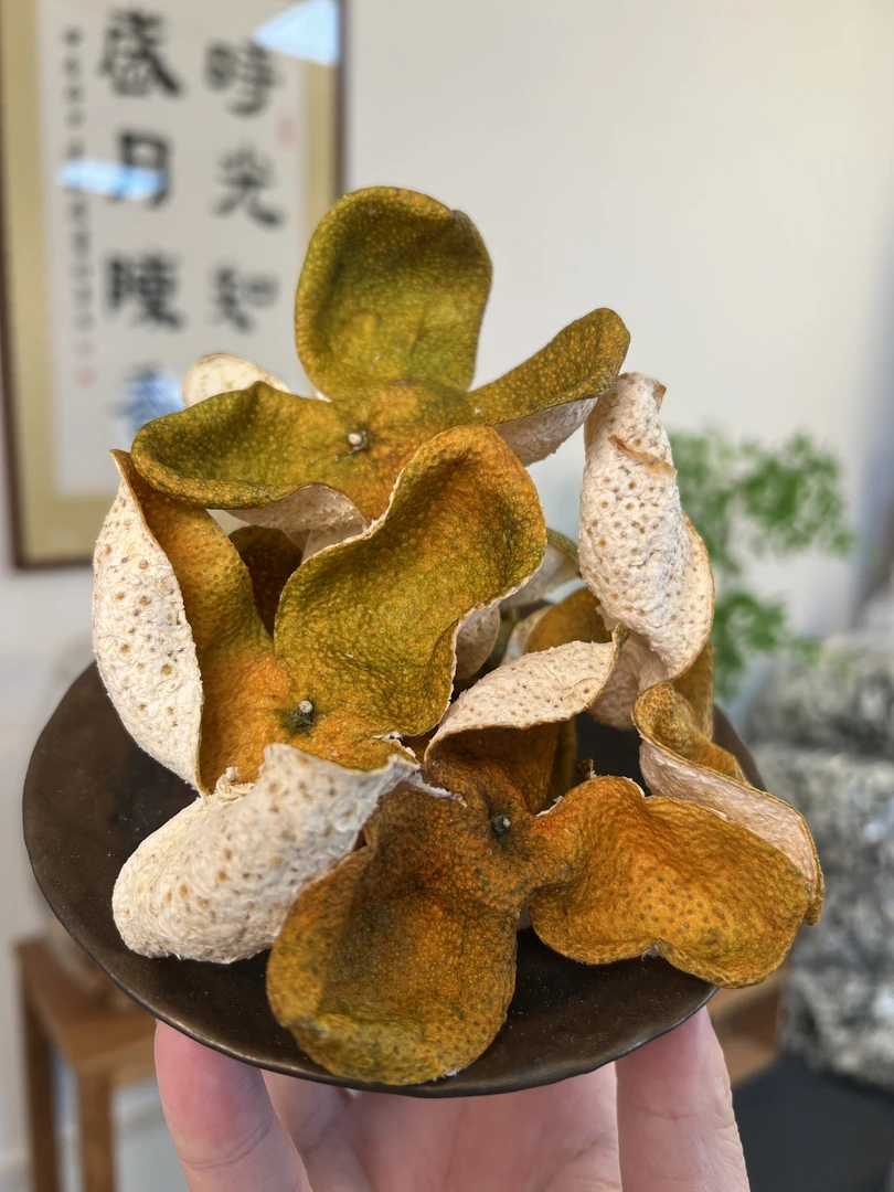 【重磅来袭】2025年东甲丁头围（一线产区）正宗二红皮500g新会陈皮