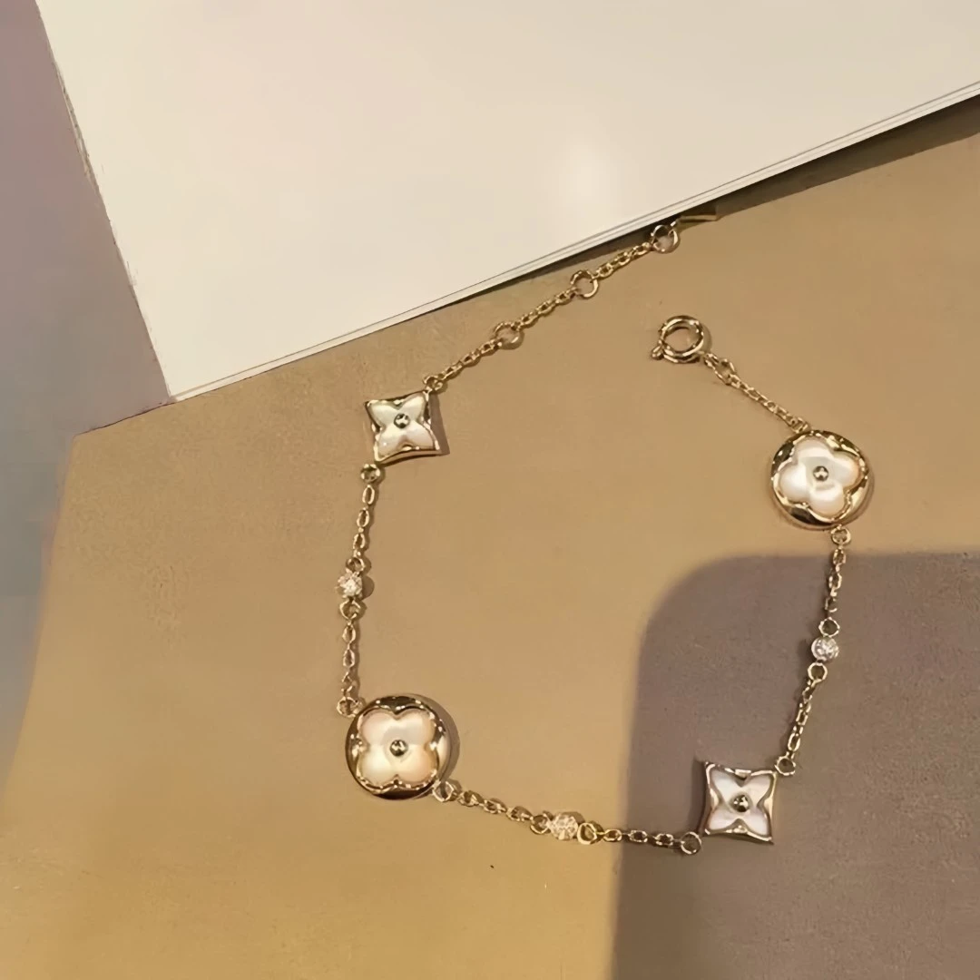 【1104】设计百搭轻奢DI2组合套链手链项链简约时尚