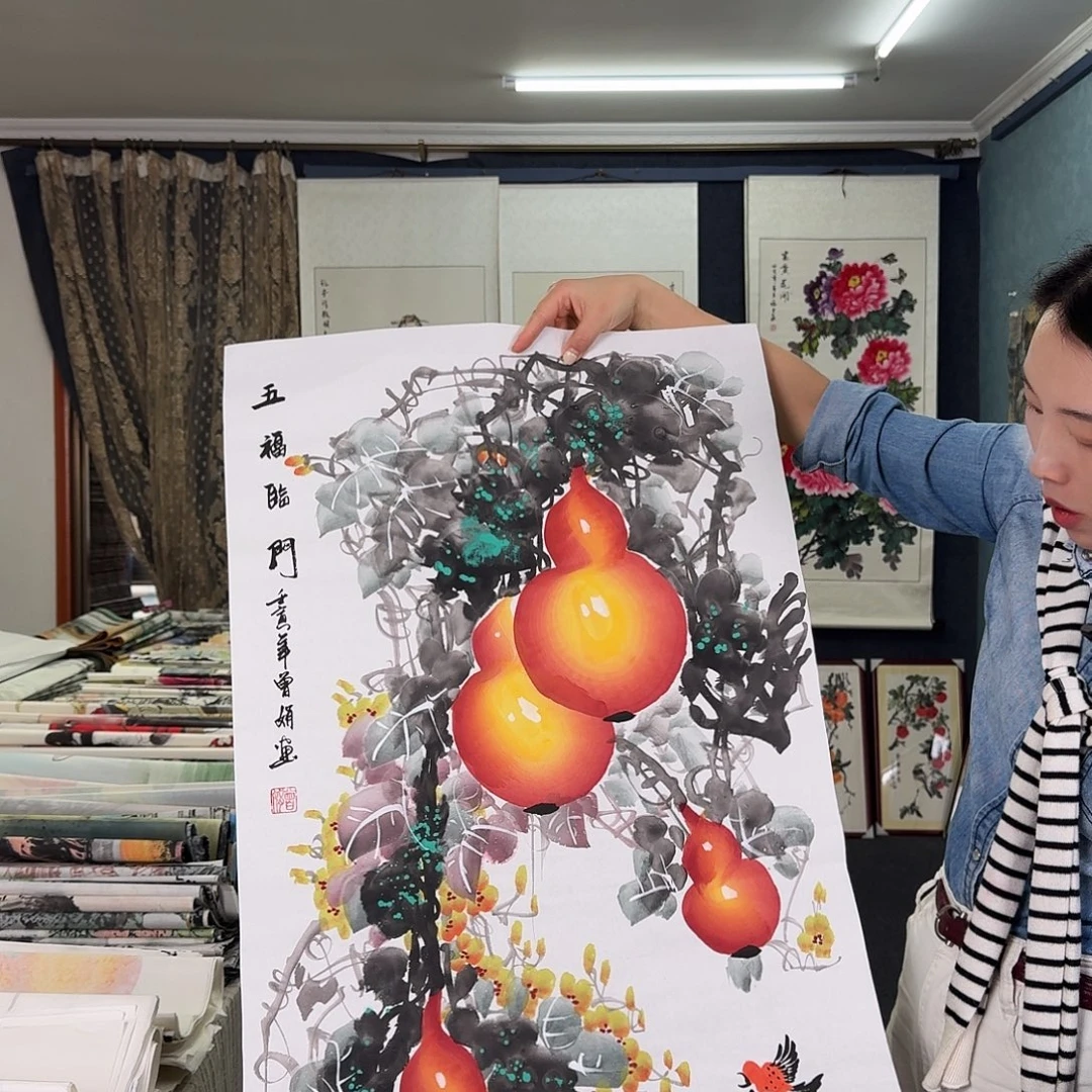 纯手绘国画好作品