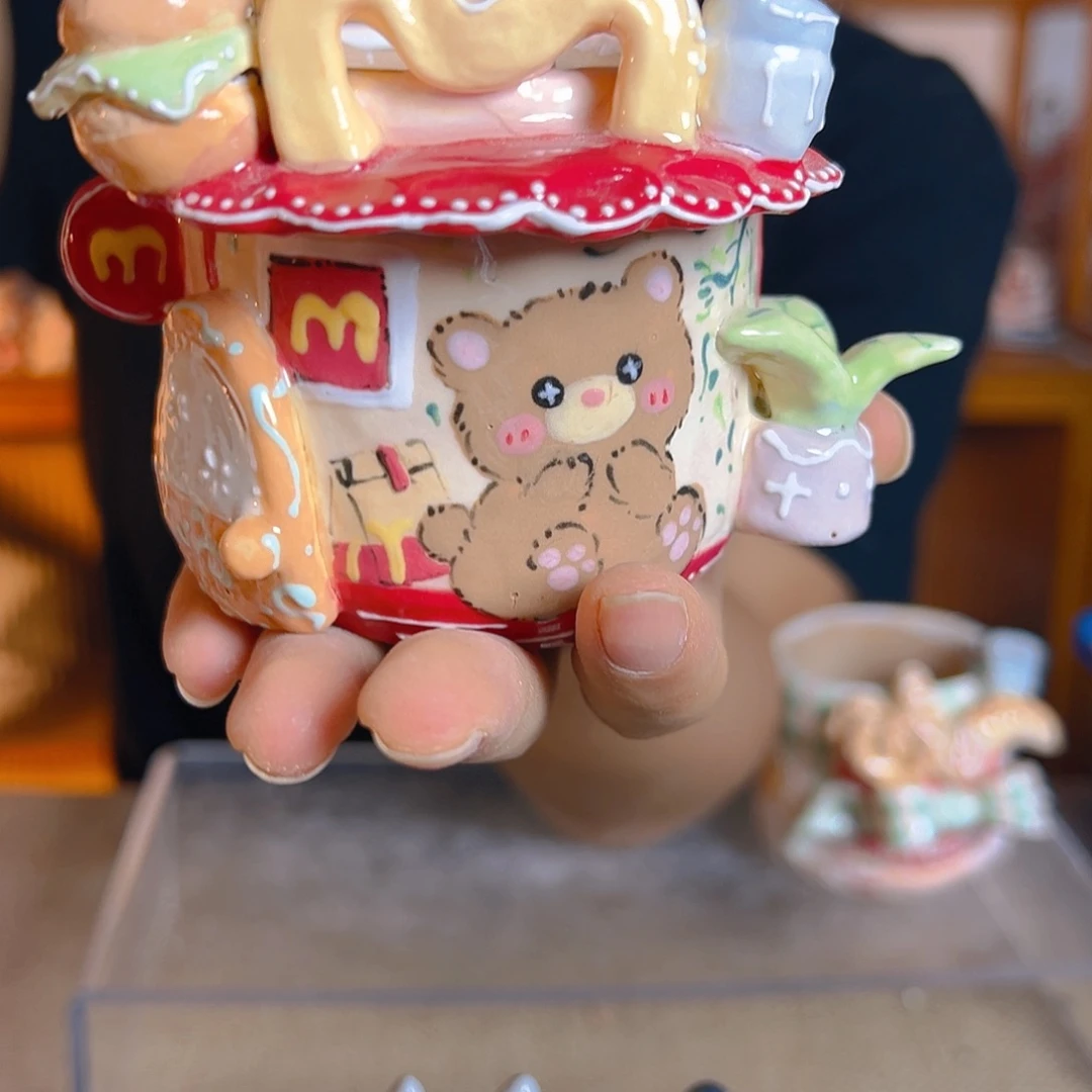 老梧家的手工多肉花盆